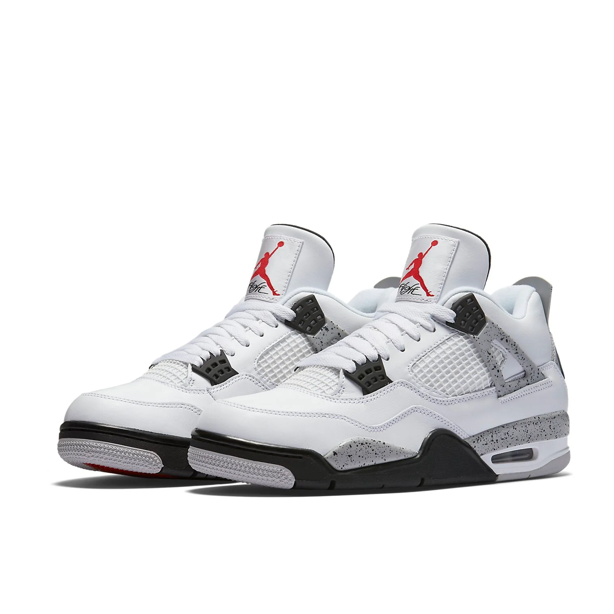 Air Jordan 4 White Cement
