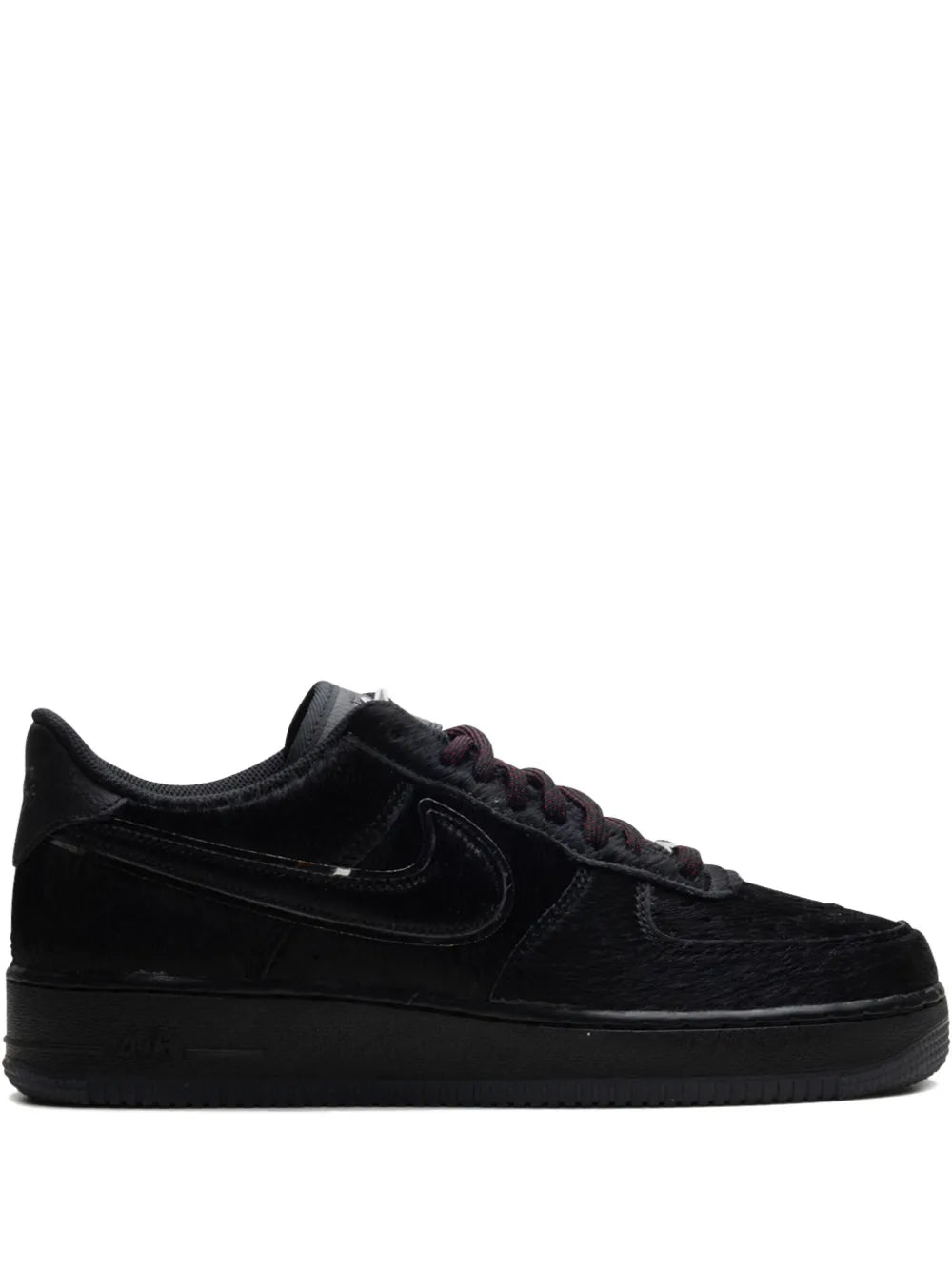 Nike Air Force 1 Low VUU Panthers "Black/Team Maroon/Metallic Silver" - imagen 1