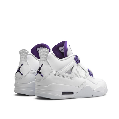 Air Jordans 4 Metallic Purple
