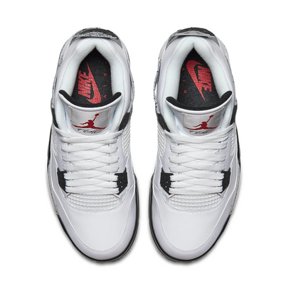 Air Jordan 4 White Cement