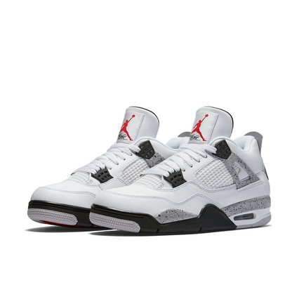 Air Jordan 4 White Cement