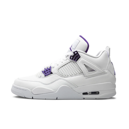 Air Jordans 4 Metallic Purple